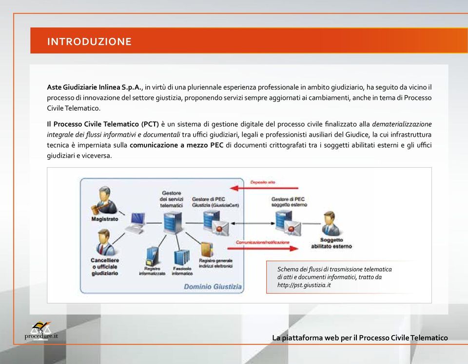 , in virtù di una pluriennale esperienza professionale in ambito giudiziario, ha seguito da vicino il processo di innovazione del settore giustizia, proponendo servizi sempre aggiornati ai