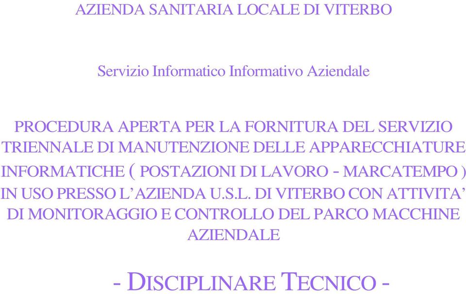 INFORMATICHE ( POSTAZIONI DI LA