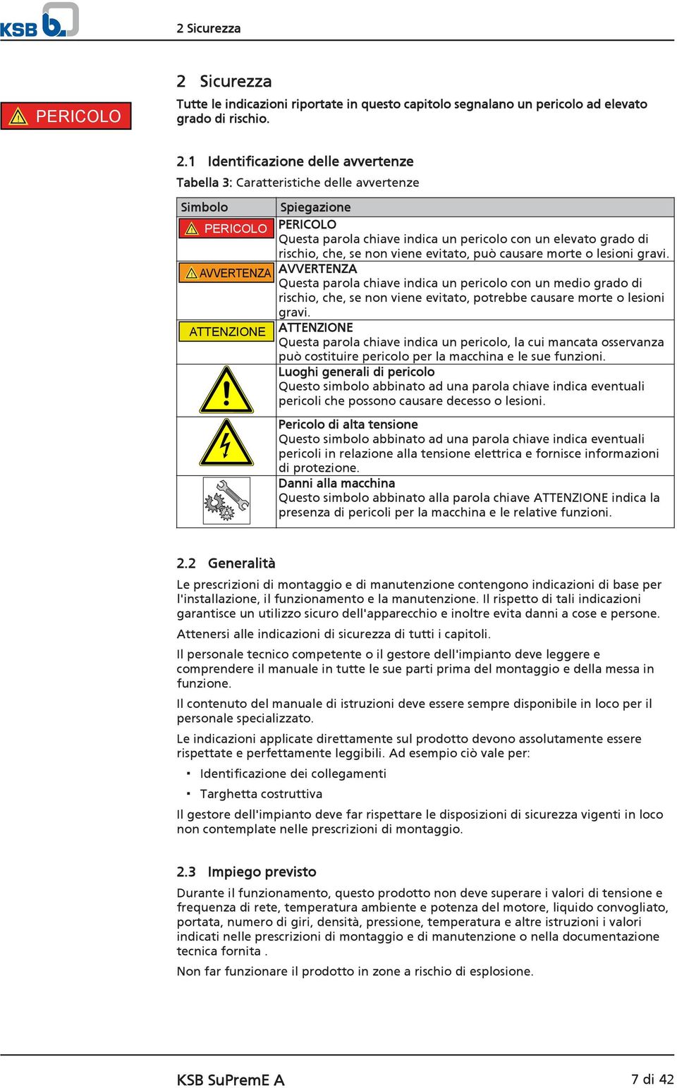 ! AVVERTENZA AVVERTENZA Questa parola chiave indica un pericolo con un medio grado di rischio, che, se non viene evitato, potrebbe causare morte o lesioni gravi.