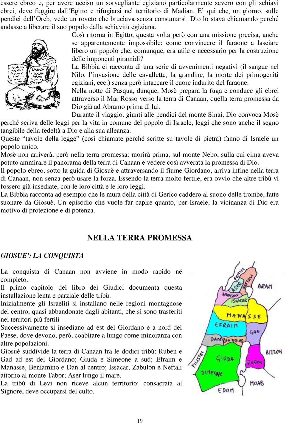 Così ritorna in Egitto, questa volta però con una missione precisa, anche se apparentemente impossibile: come convincere il faraone a lasciare libero un popolo che, comunque, era utile e necessario