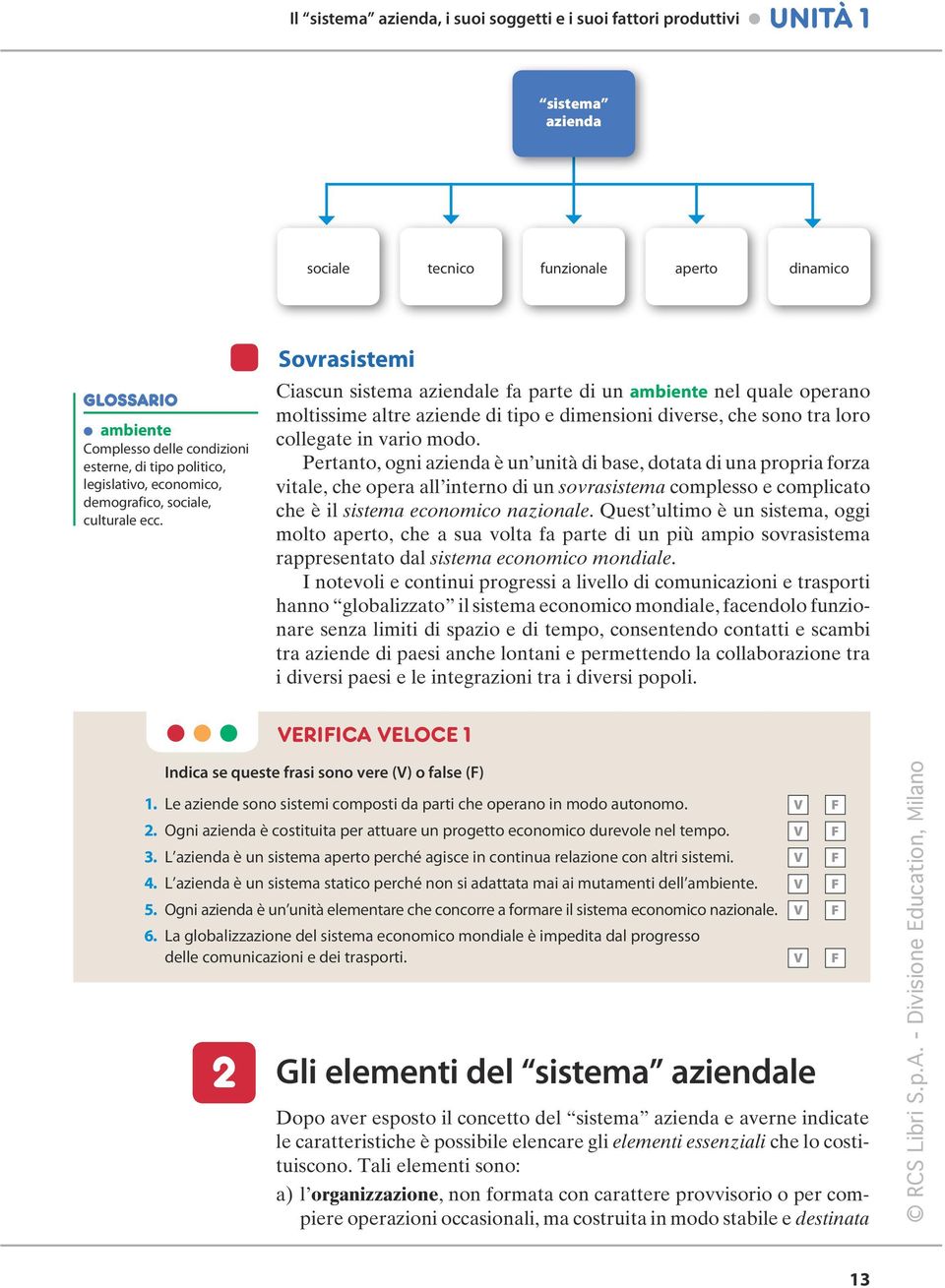 Sovrasistemi Ciascun sistema aziendale fa parte di un ambiente nel quale operano moltissime altre aziende di tipo e dimensioni diverse, che sono tra loro collegate in vario modo.