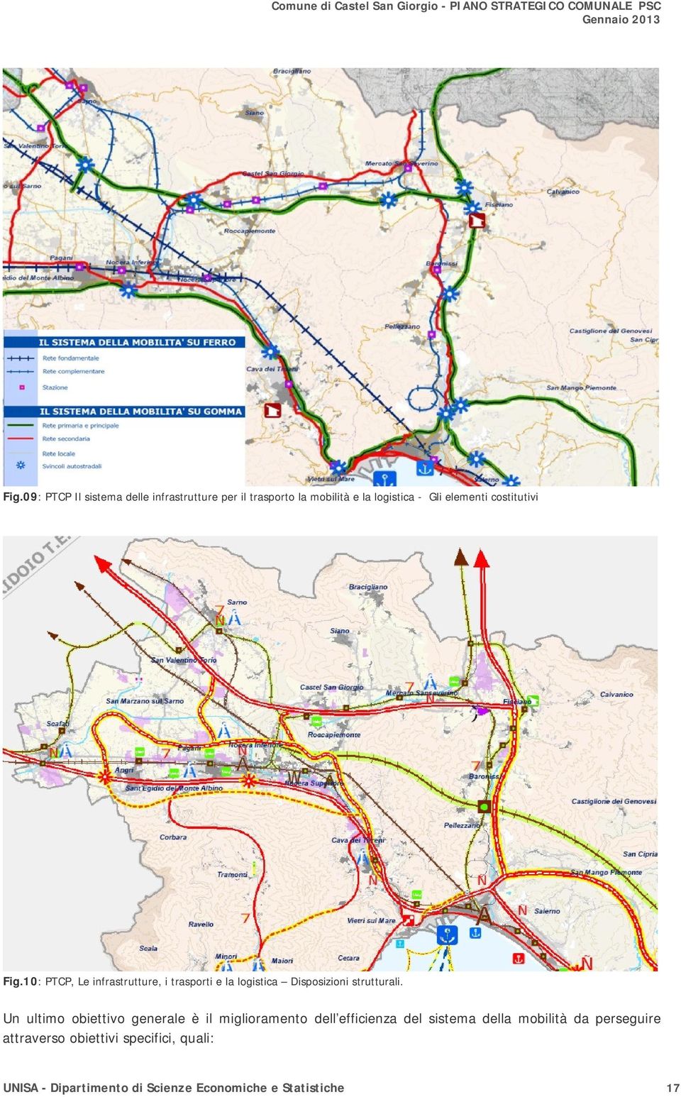 10: PTCP, Le infrastrutture, i trasporti e la logistica Disposizioni strutturali.