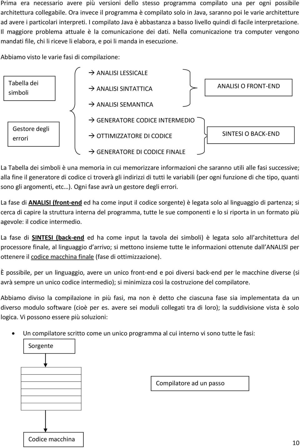 Il maggiore problema attuale è la comunicazione dei dati. Nella comunicazione tra computer vengono mandati file, chi li riceve li elabora, e poi li manda in esecuzione.