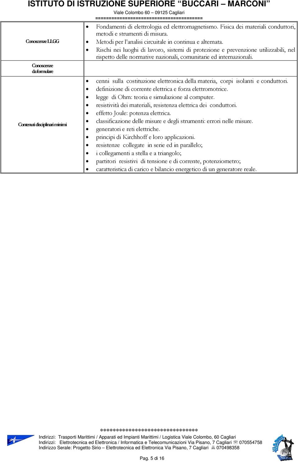 Rischi nei luoghi di lavoro, sistemi di protezione e prevenzione utilizzabili, nel rispetto delle normative nazionali, comunitarie ed internazionali.