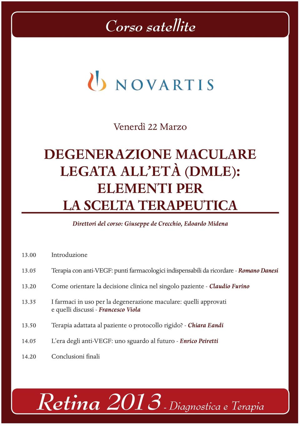 20 Come orientare la decisione clinica nel singolo paziente - Claudio Furino 13.