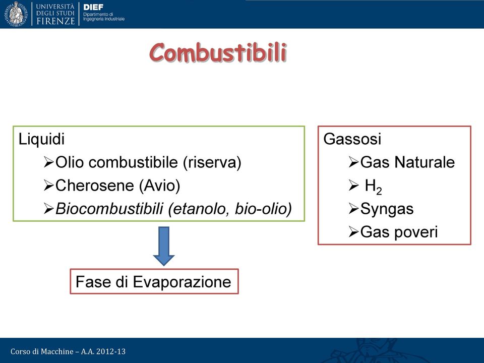 Biocombustibili (etanolo, bio-olio)