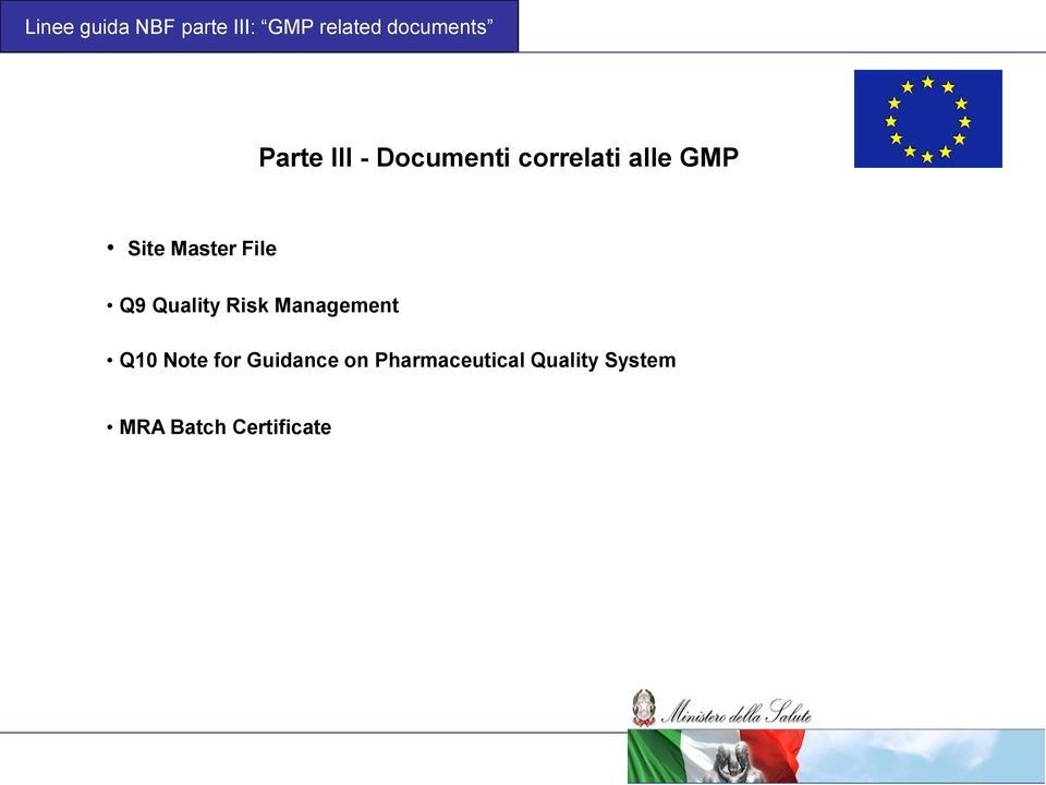 Management Q10 Note for Guidance on