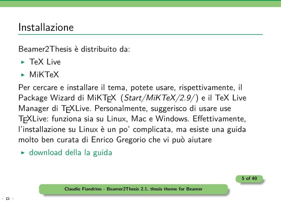 funziona sia su Linux, Mac e Windows Effettivamente, l installazione su Linux è un po complicata, ma esiste una guida molto ben