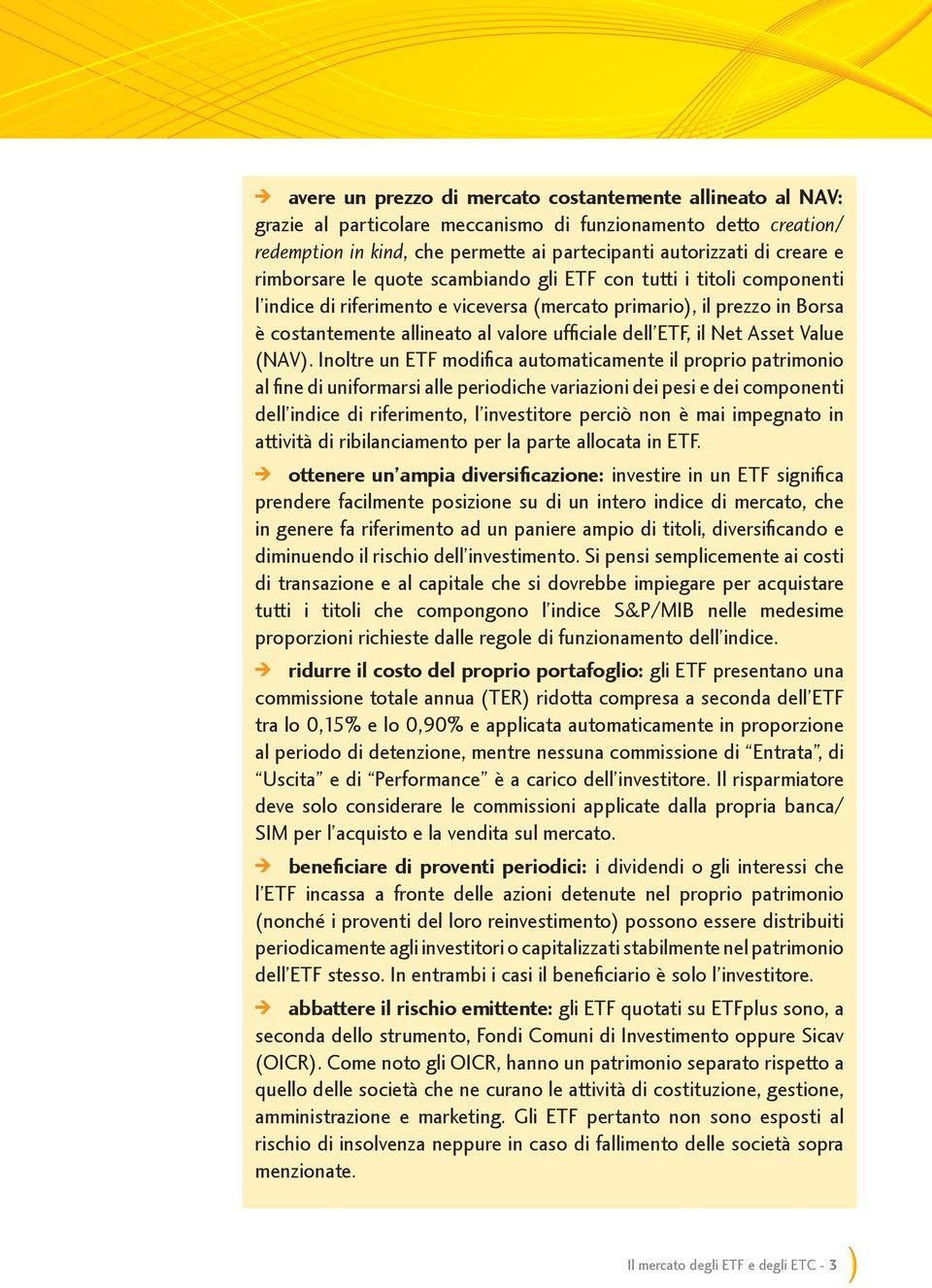 ETF, il Net Asset Value (NAV).