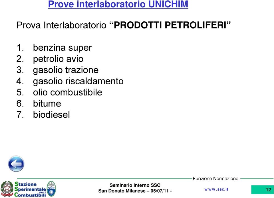 benzina super 2. petrolio avio 3.