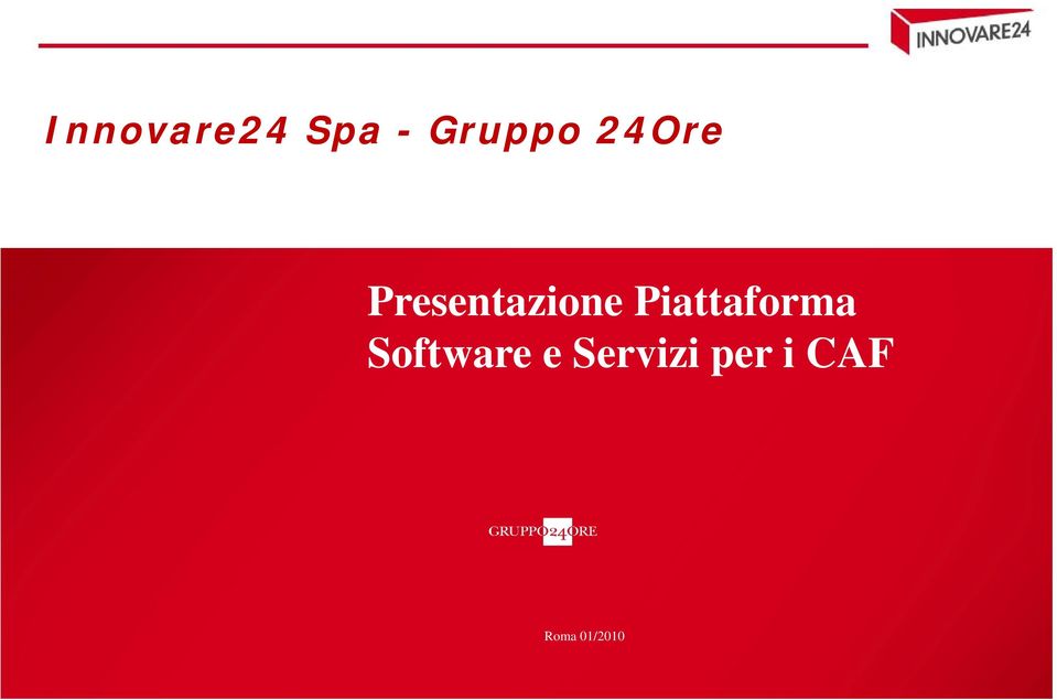 Piattaforma Software e