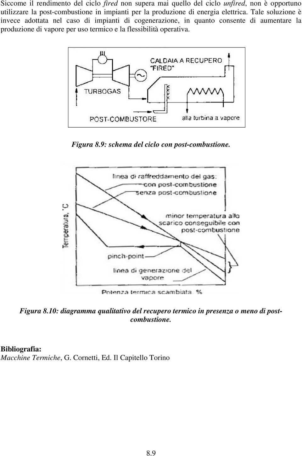 Tale soluzione è invece adottata nel caso di impianti di coenerazione, in quanto consente di aumentare la produzione di vapore per uso