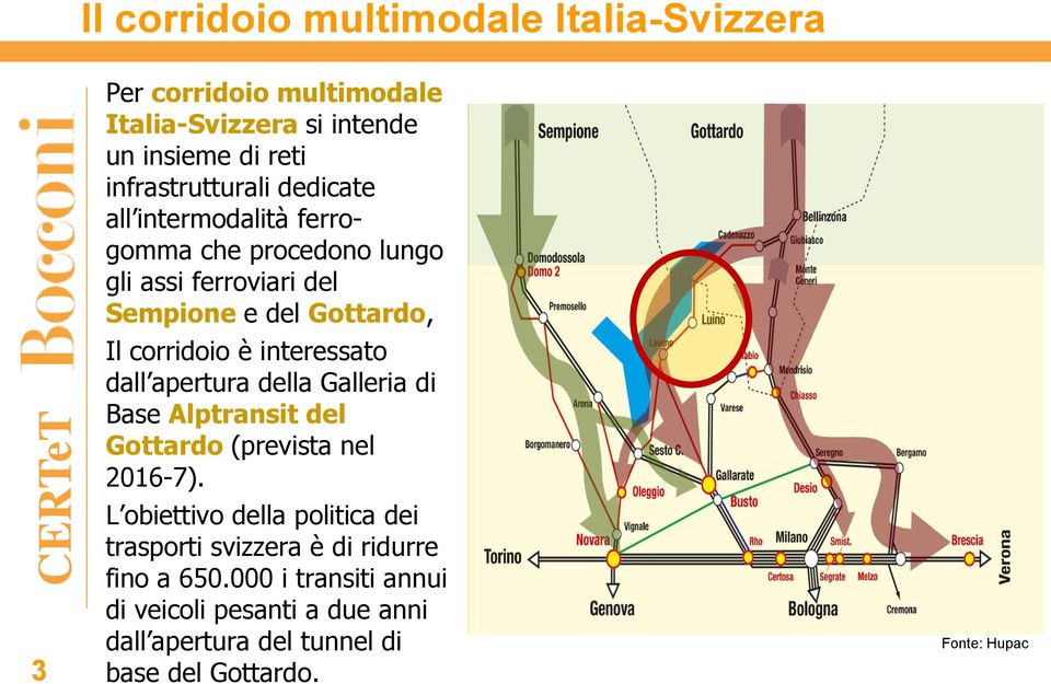 dall apertura della Galleria di Base Alptransit del Gottardo (prevista nel 2016-7).