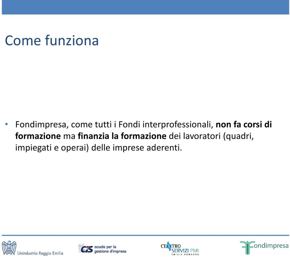 ma finanzia la formazione dei lavoratori