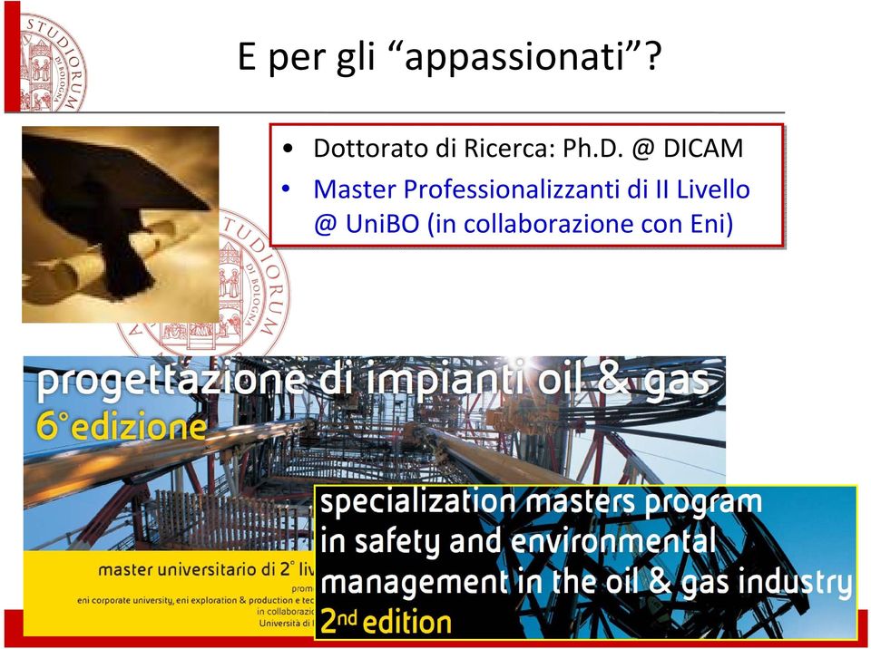 DICAM Master Professionalizzanti