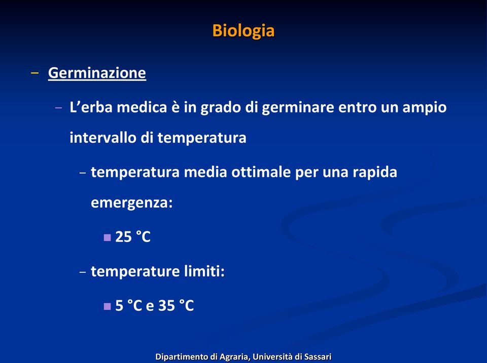 temperatura temperatura media ottimale per una