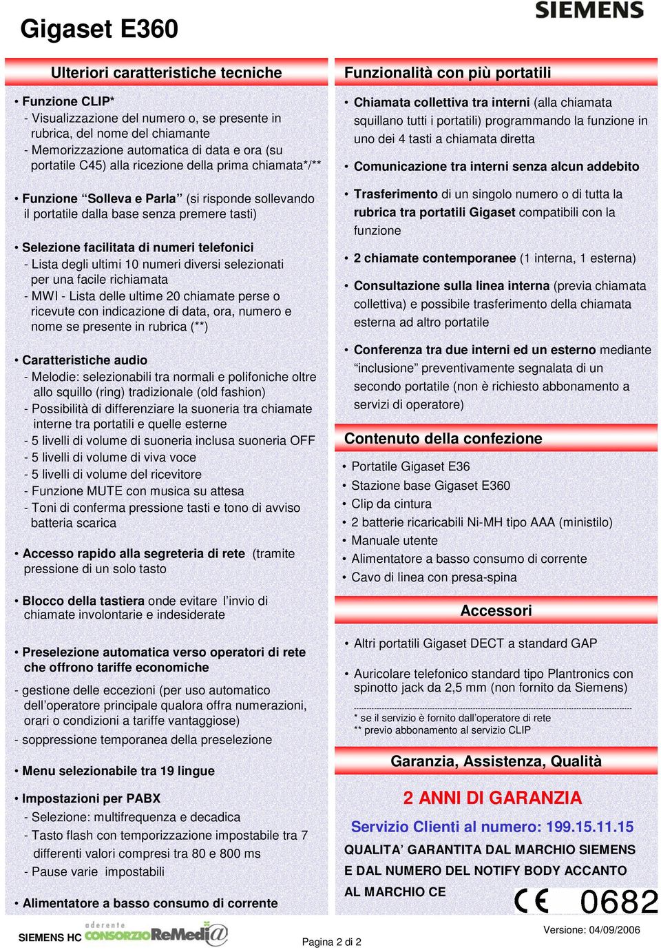 ultimi 10 numeri diversi selezionati per una facile richiamata - MWI - Lista delle ultime 20 chiamate perse o ricevute con indicazione di data, ora, numero e nome se presente in rubrica (**)