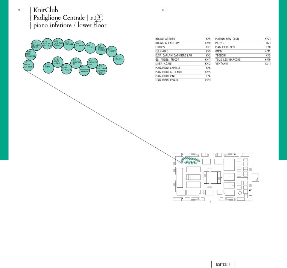 ELLYNORE K/7 CLOUDS K/10 BURNS & FACTORY K/8 MAGLIFICIO MGS K/6 MAGLIFICIO CAPPELLI K/4 MAGLIFICIO PINI K/5 BRUNO ATELIER K/2 ELSA CARLANI CASHMERE LAB K/3 TEODORI K/1 MELY S BRUNO ATELIER K/5 BURNS