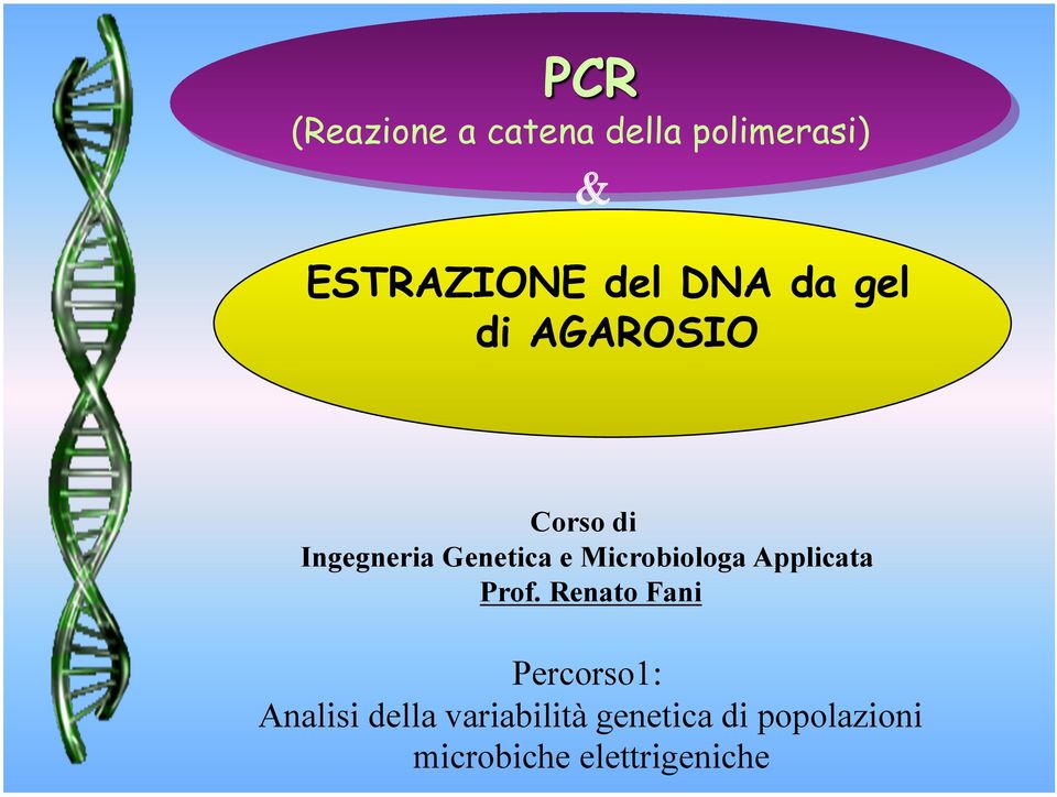 Microbiologa Applicata Prof.