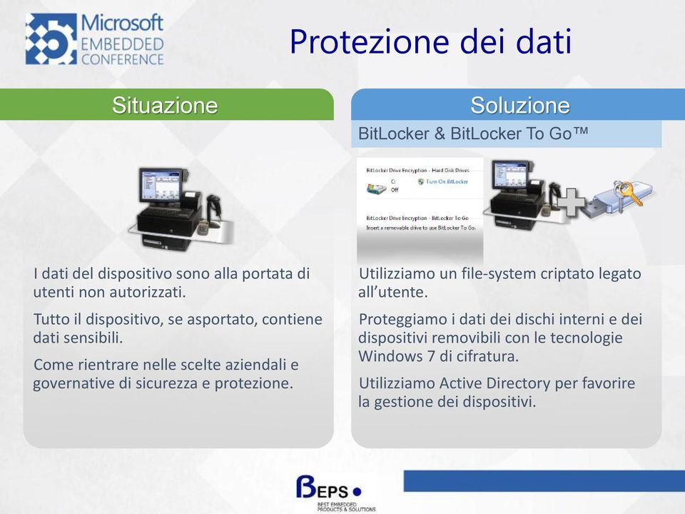 Come rientrare nelle scelte aziendali e governative di sicurezza e protezione.