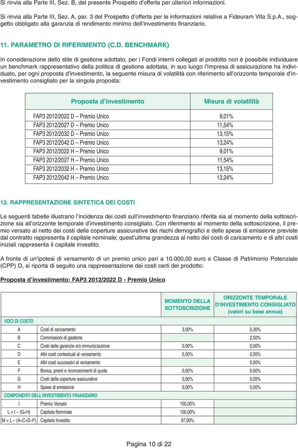 RIFERIMENTO (C.D.