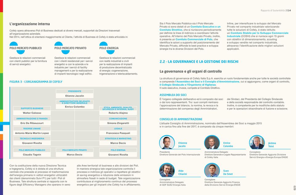 Pubblico sia il Polo Mercato Privato si sono dotati di un Comitato Esecutivo e un Comitato Direttivo, che si riuniscono periodicamente per definire le linee di indirizzo e coordinare l attività