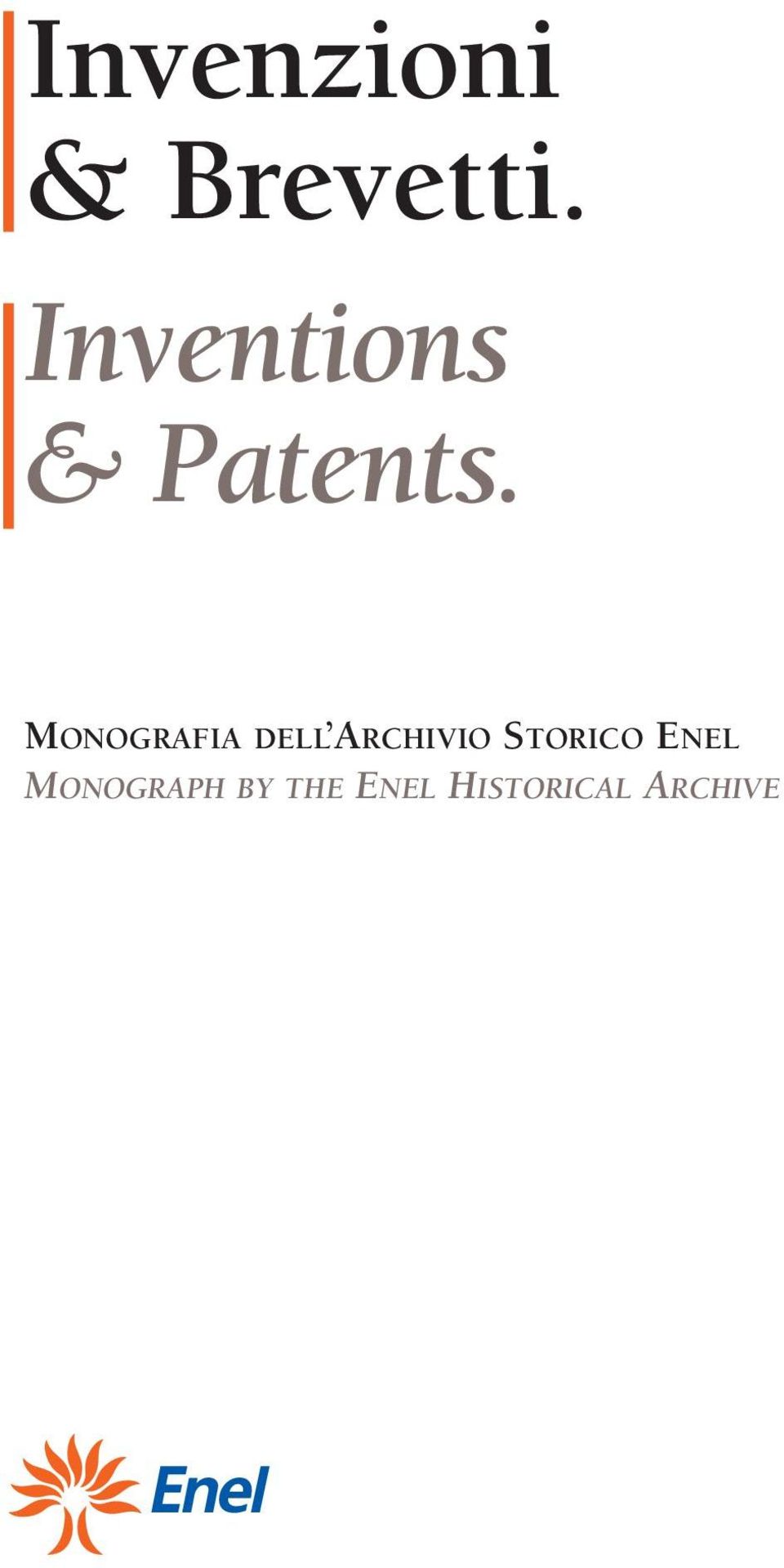 MONOGRAFIA DELL ARCHIVIO