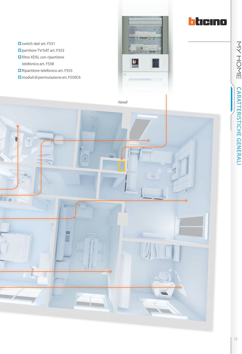 F558 Ripartitore telefonico art.