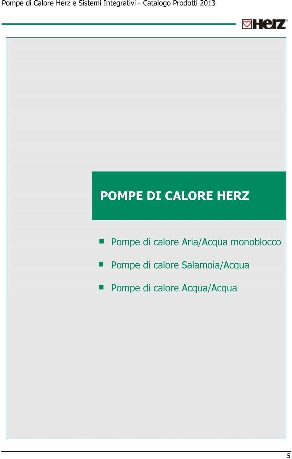 Pompe di calore