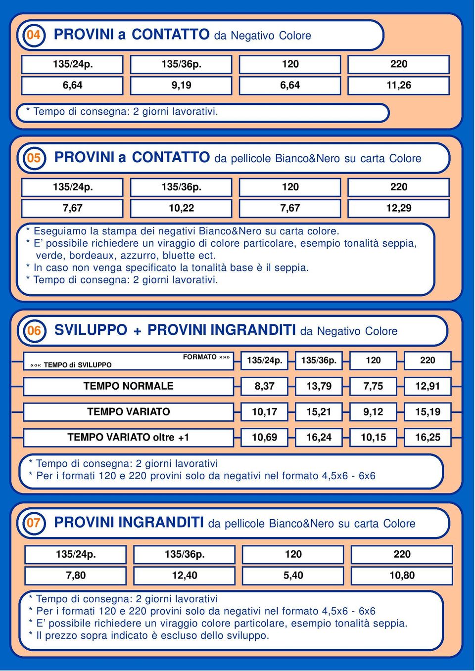 * E possibile richiedere un viraggio di colore particolare, esempio tonalità seppia, verde, bordeaux, azzurro, bluette ect. * In caso non venga specificato la tonalità base è il seppia.