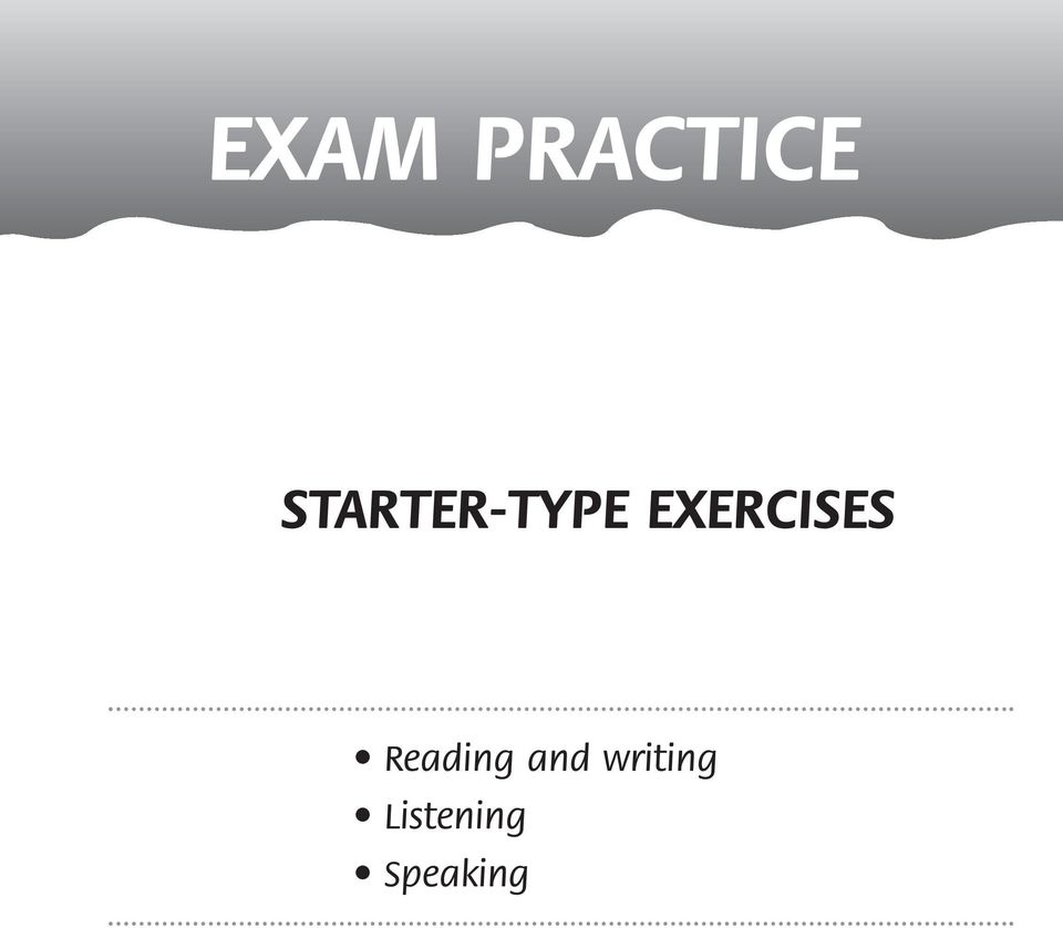 EXERCISES Reading