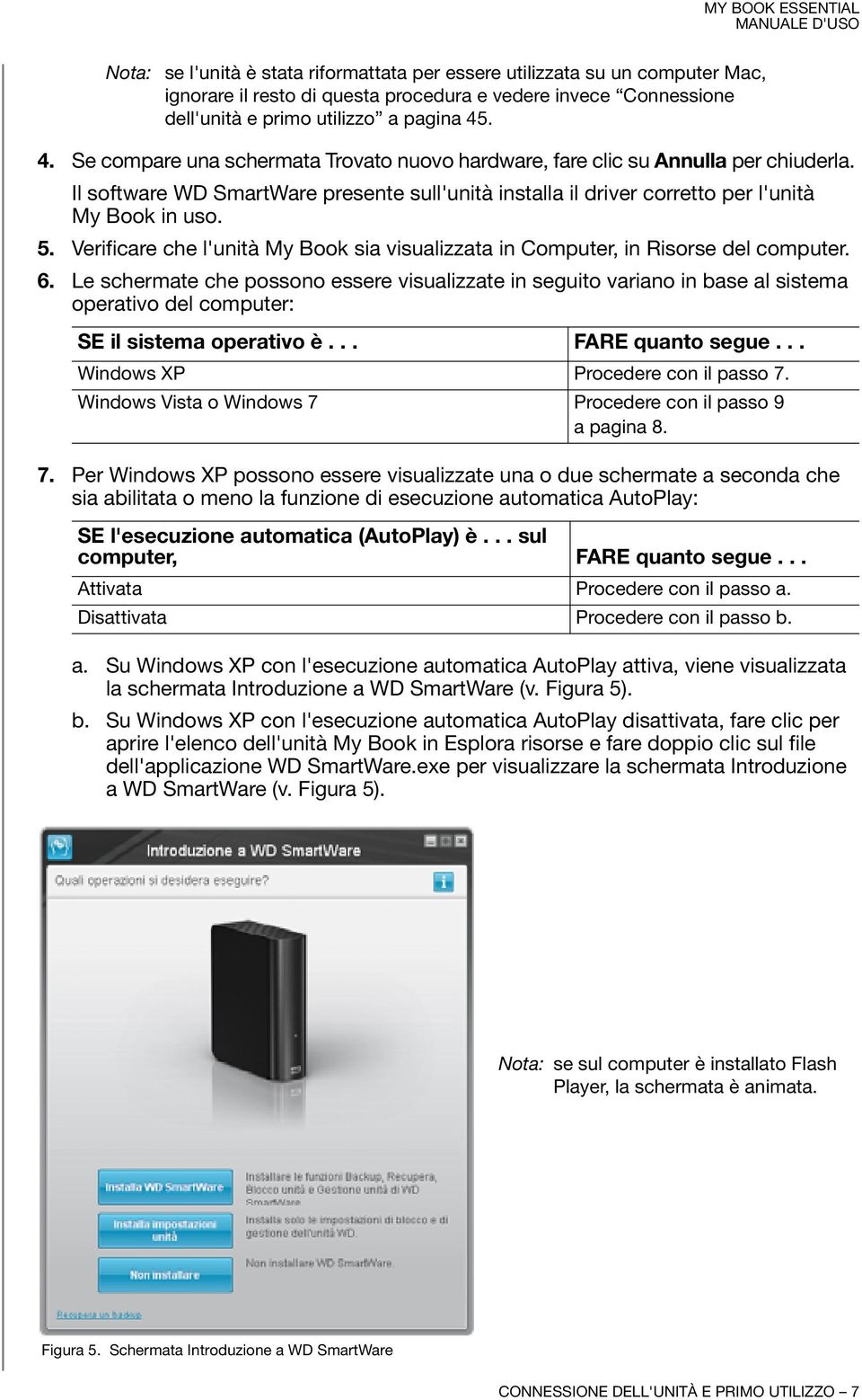 Verificare che l'unità My Book sia visualizzata in Computer, in Risorse del computer. 6.