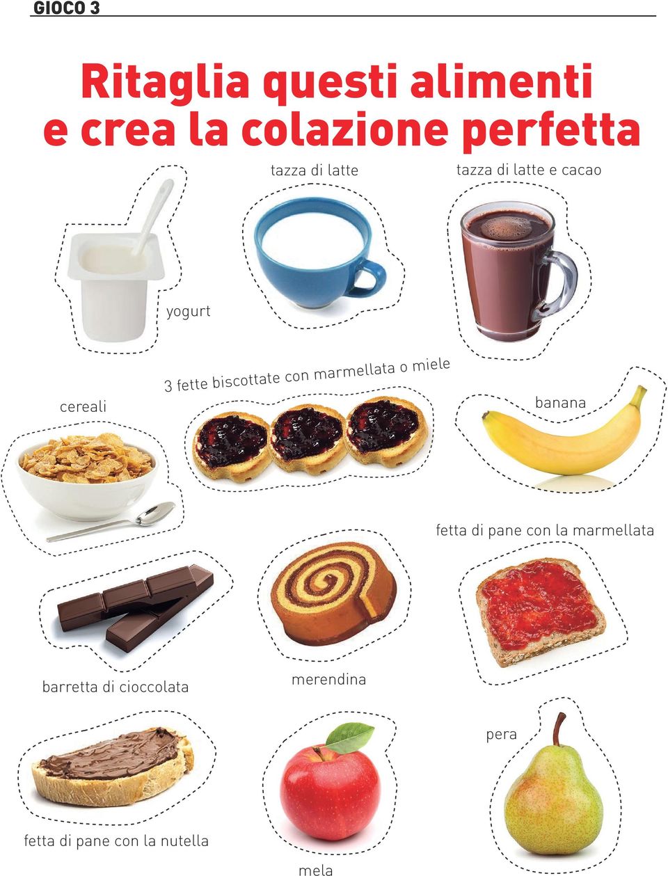 biscottate con marmellata o miele banana fetta di pane con la