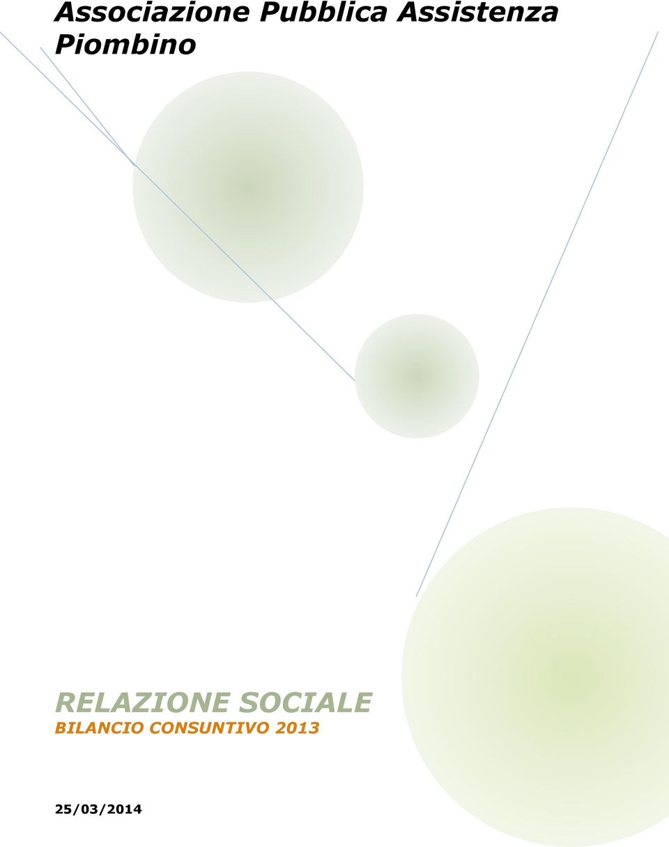 RELAZIONE SOCIALE