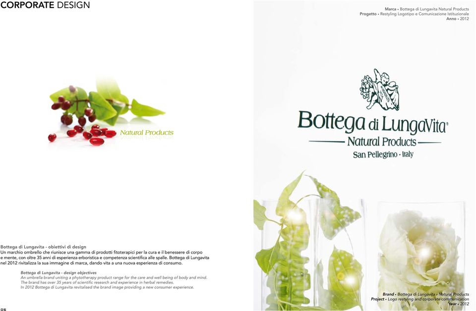 Bottega di Lungavita nel 2012 rivitalizza la sua immagine di marca, dando vita a una nuova esperienza di consumo.