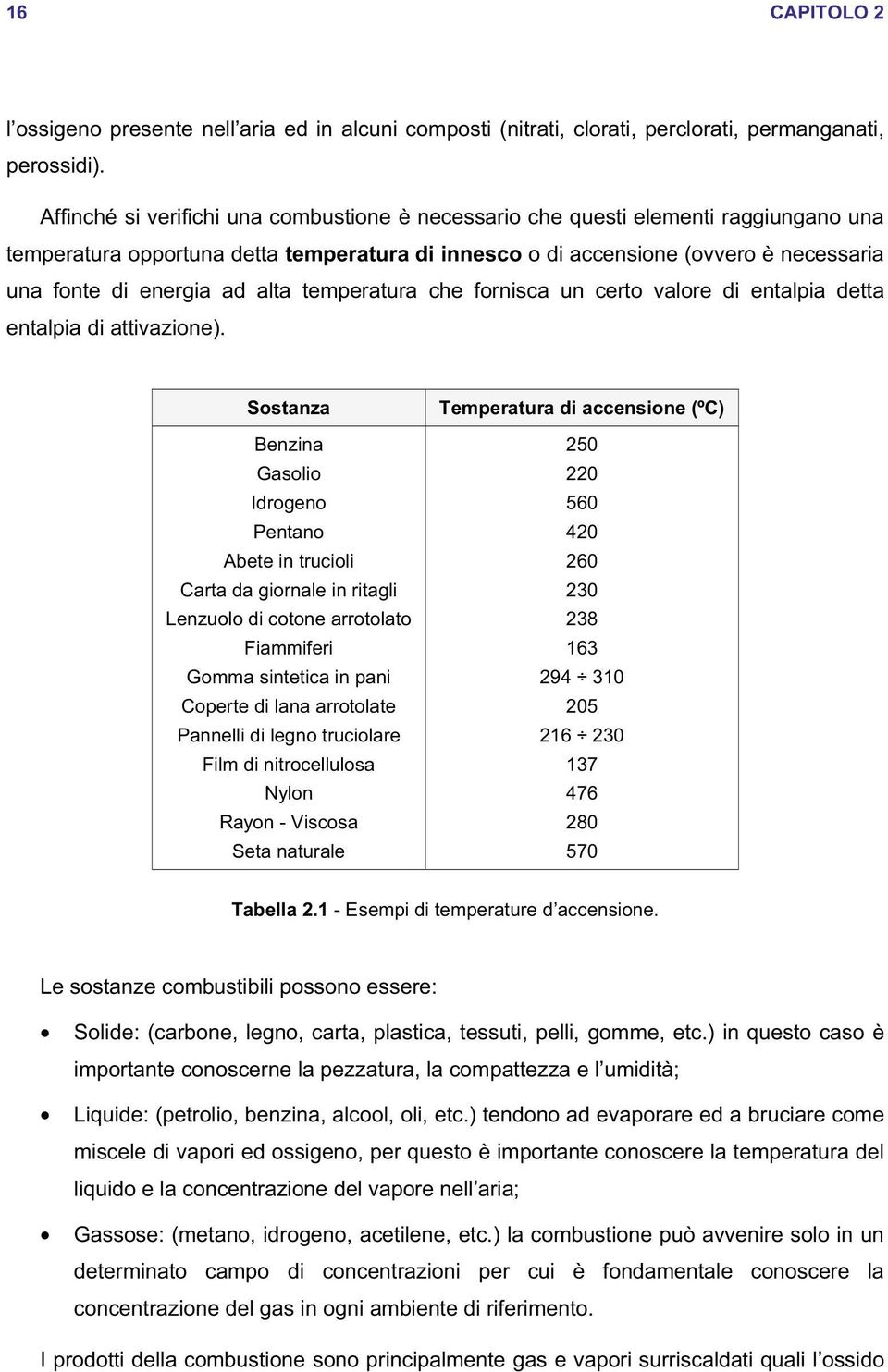 alta temperatura che fornisca un certo valore di entalpia detta entalpia di attivazione).