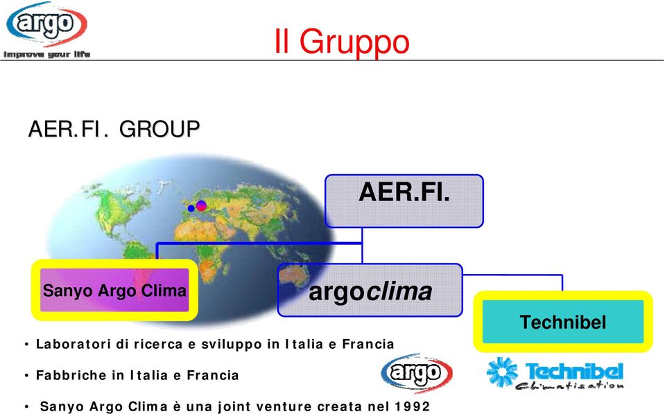 Sanyo Argo Clima argoclima Laboratori di ricerca e