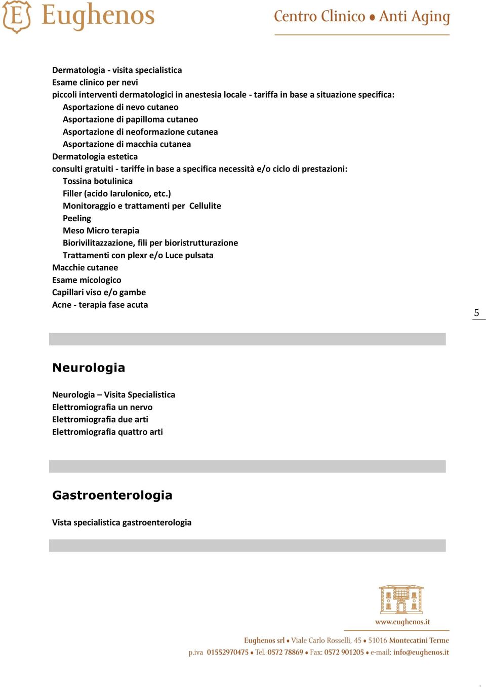 Tossina botulinica Filler (acido Iarulonico, etc.