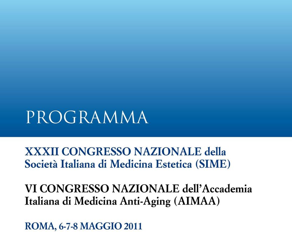 VI Congresso Nazionale dell Accademia Italiana