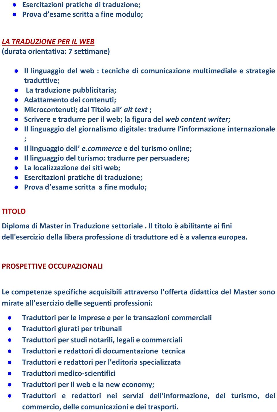 del giornalismo digitale: tradurre l informazione internazionale ; Il linguaggio dell e.