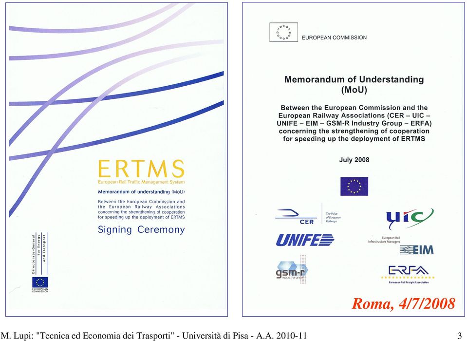 Economia dei Trasporti"