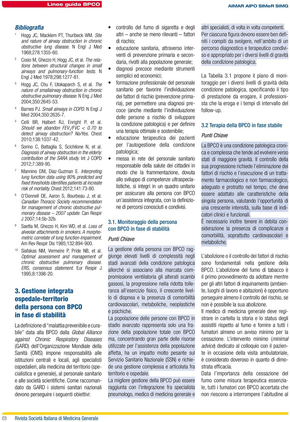 The nature of smallairway obstruction in chronic obstructive pulmonary disease. N Eng J Med 2004;350:2645-53. 4 Barnes PJ. Small airways in COPD. N Engl J Med 2004;350:2635-7.