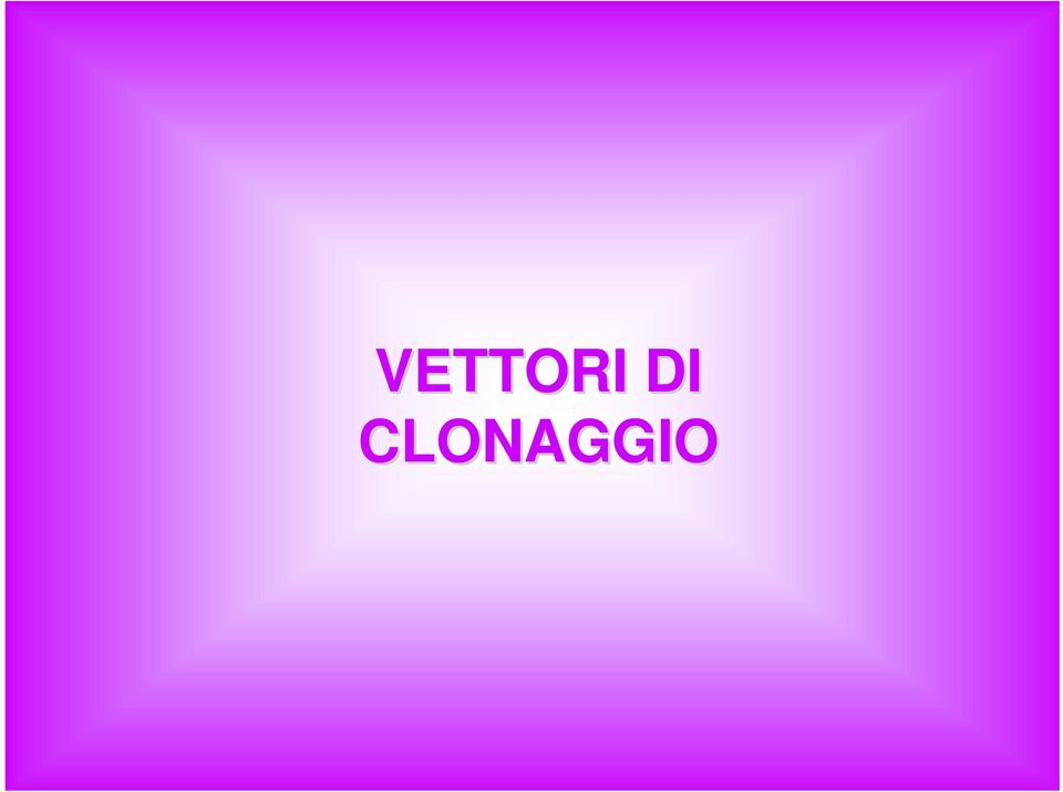 CLONAGGIO