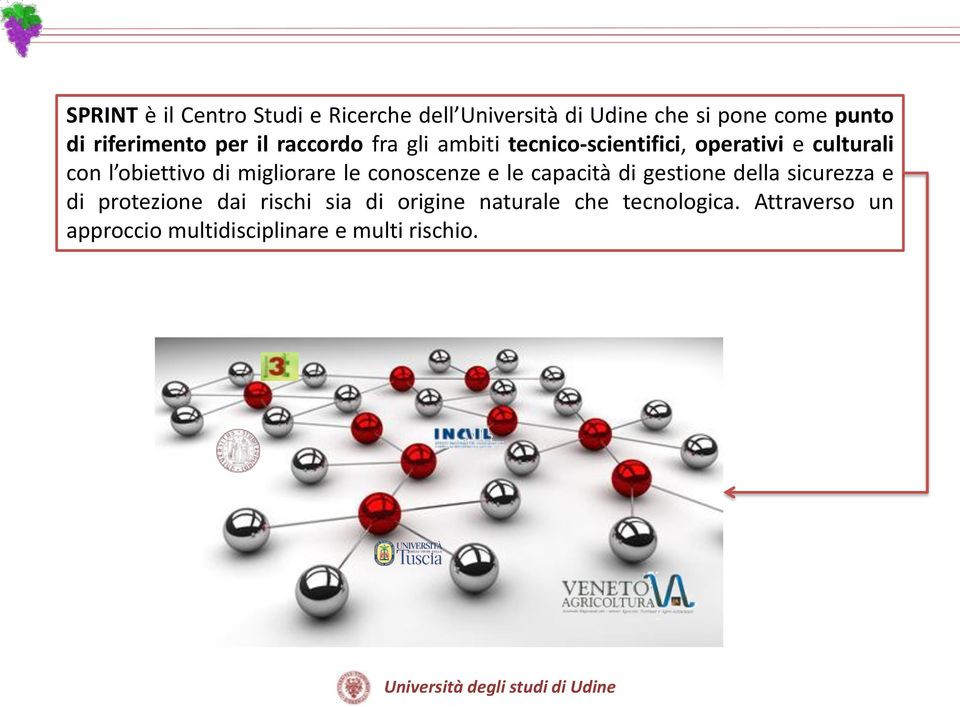 obiettivo di migliorare le conoscenze e le capacità di gestione della sicurezza e di protezione