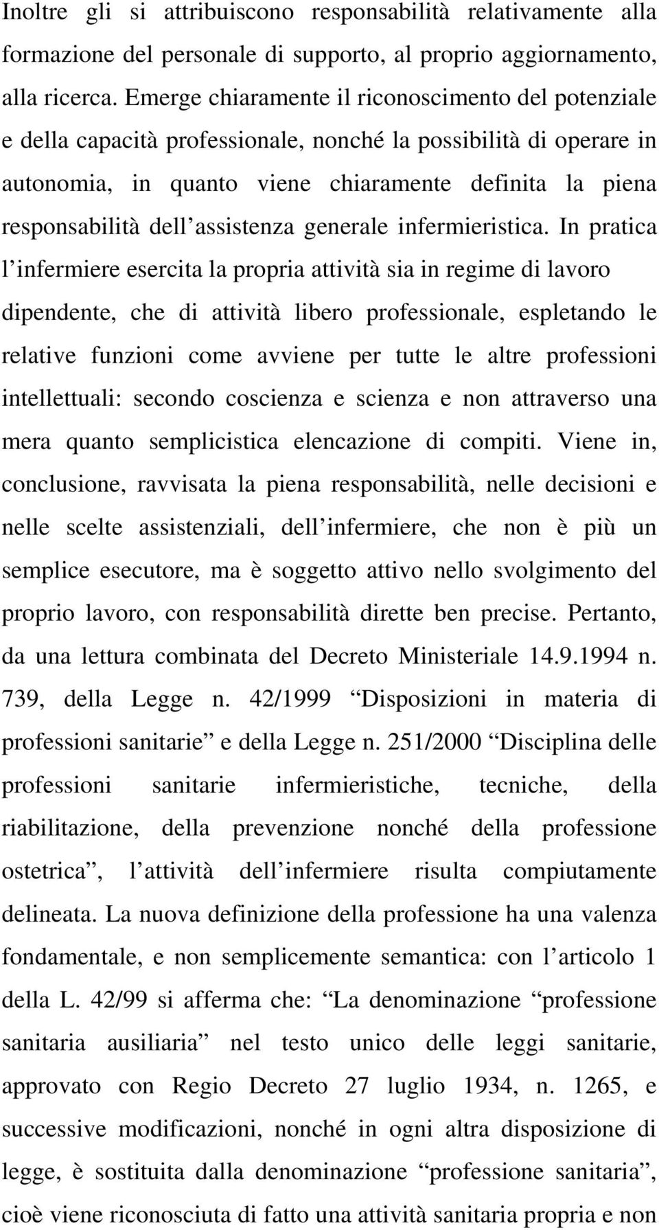 assistenza generale infermieristica.