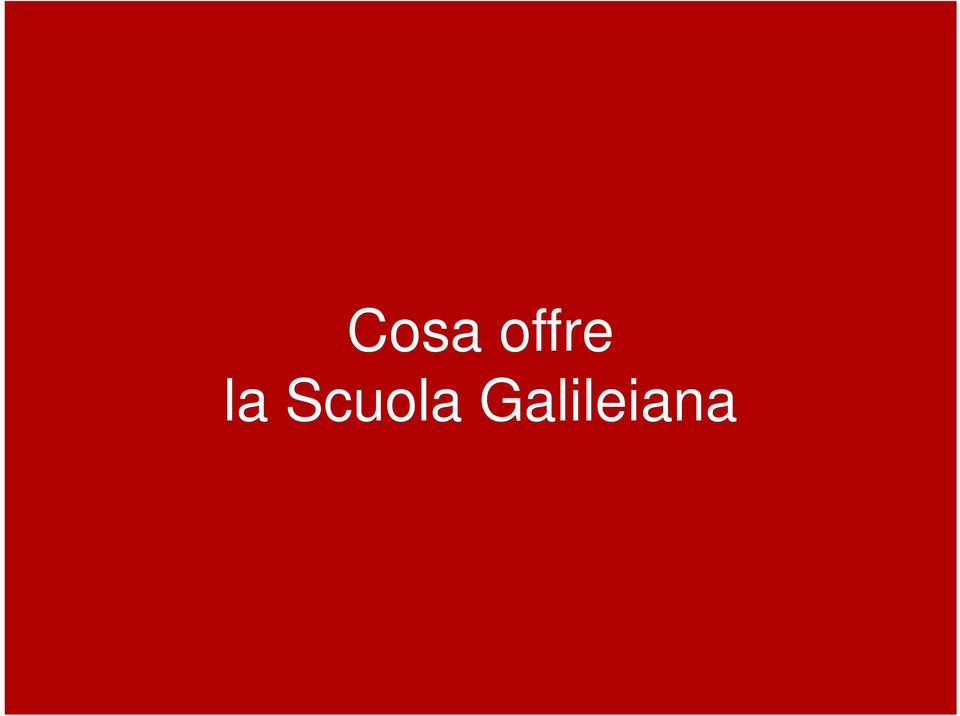 Scuola