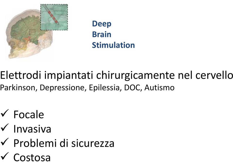 Parkinson, Depressione, Epilessia,