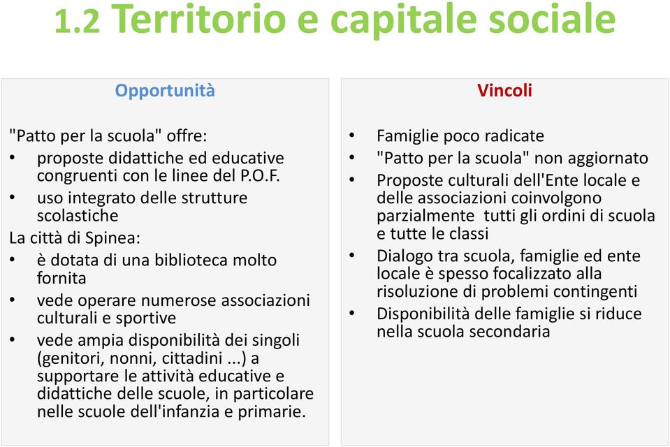 (genitori, nonni, cittadini...) a supportare le attività educative e didattiche delle scuole, in particolare nelle scuole dell'infanzia e primarie.