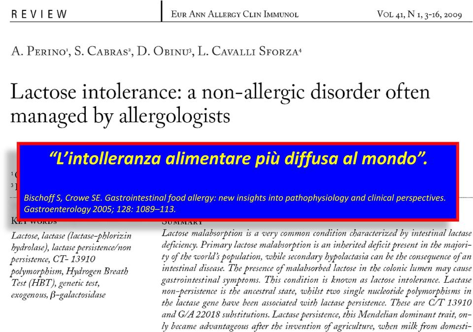 Gastrointestinal food allergy: new insights into
