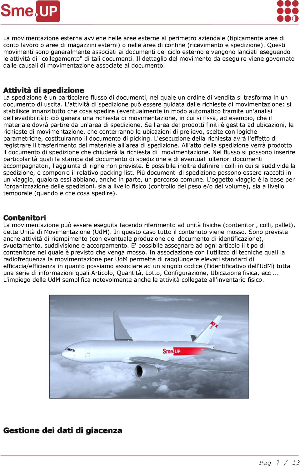 Il dettaglio del movimento da eseguire viene governato dalle causali di movimentazione associate al documento.